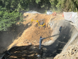 Obras na Estrada da Graciosa - km 11+200