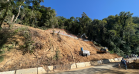 Obras na Estrada da Graciosa - km 12