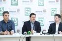Diretor-geral Fernando Furiatti e secretário Sandro Alex