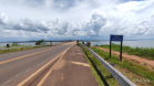 Ponte Rio Itararé (Represa de Chavantes) na PR-218, em Carlópolis