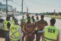 Treinamento de agentes do DER/PR e do CMEIV