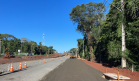 Serviços da duplicação da BR-469 em Foz do Iguaçu