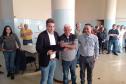 Homenagem ao servidor Adonis Francisco Cooper Coelho, que completou no dia 1º de junho 50 anos de serviço público no DER/PR