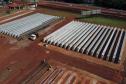Pátio de vigas da obra de duplicação da BR-469