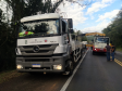 Operações de tráfego rodoviário - guincho pesado