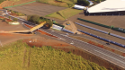 Passarela de Bandeirantes e nova rotatória da BR-369