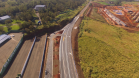 Passarela de Bandeirantes e nova rotatória da BR-369