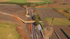 Passarela de Bandeirantes e nova rotatória da BR-369