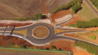 Passarela de Bandeirantes e nova rotatória da BR-369