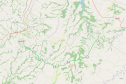 Mapa indicando o trecho da PR-553 atendido