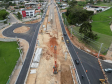 Novo viaduto em execução na BR-376 em São José dos Pinhais