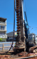 Perfuração e estacas da fundação dos novos viadutos de Sarandi