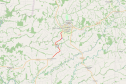 Mapa do trecho contemplado