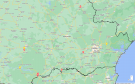 Mapa indicando pontos de bloqueio