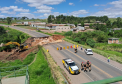 Obras de recuperação da PR-151 em Jaguariaíva