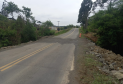 PR-364 em Irati, local em que será realizada a obra