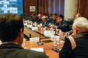 Reunião entre governo e municípios sobre as chuvas