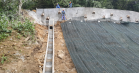 Obras de recuperação da Estrada da Graciosa