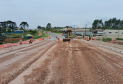 PR-151 Jaguariaíva preparativos para pavimentação