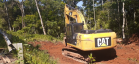 PR-170 caminho de serviço para obra de recuperação