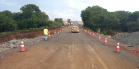 PR-540 em Entre Rios, sendo liberada para o tráfego