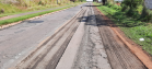Rodovia após fresagem