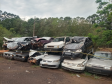Sucatas em pedreira em Ibiporã