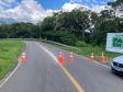 Serviços de sinalização rodoviária na Estrada da Graciosa