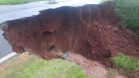 Bueiro colapsado na PR-323 em Umuarama