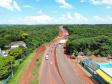 Nova ponte sobre o Rio Tamanduá na BR-469, em Foz do Iguaçu