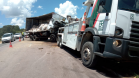 Guinchos do DER/PR atuando na BR-277 entre Curitiba e Guarapuava