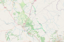 Mapa de trechos não pavimentados da PR-090 e PR-513