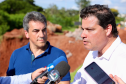 Obra de recuperação emergencial da PR-323 em Umuarama; visita técnica