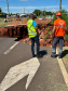 Serviços do DER/PR na PR-323 em Umuarama