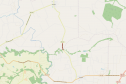 PR-461 em Flórida, mapa indicando local da obra