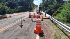 PR-218 bloqueio ponte Rio Paixão entre Amaporã e Graciosa