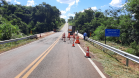 PR-218 bloqueio ponte Rio Paixão entre Amaporã e Graciosa