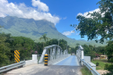 Ponte sobre o Rio Nhundiaquara em Porto de Cima, PR-411