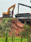 Obra de manutenção da ponte sobre o Rio Xambrê, na PR-490, em Iporã