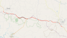 Folha do projeto geométrico do whitetopping da PRC-280 entre Palmas e Clevelândia