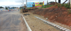 Serviços no viaduto, pista central e vias de acesso