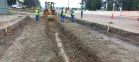 Serviços no viaduto, pista central e vias de acesso