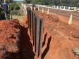 PR-439 Ponte do Rio das Cinzas em Santo Antônio da Platina - cravação de estacas das novas lajes de transferência