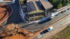 Novas marginais da BR-369, parte da obra do Viaduto da PUC, em Londrina