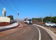 BR-369 em Londrina, trecho em obras para implantação do Viaduto da PUC