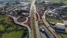 BR-369 em Londrina, trecho em obras para implantação do Viaduto da PUC