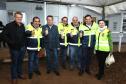 Evento de lançamento dos serviços de Pavimentação entre Ramilândia e São Roque, distrito de Santa Helena