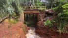 Atual ponte da Estrada Quilombo