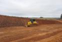 PR-239 obra de pavimentação entre Pitanga e Mato Rico