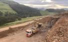 PR-239 obra de pavimentação entre Pitanga e Mato Rico
